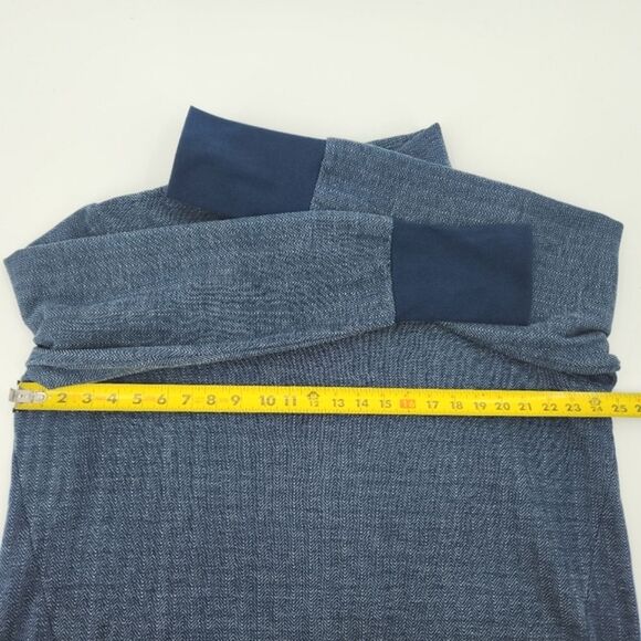 Avia Fleece Turtleneck Sweatshirt Womens Size XL Herringbone Pullover Athleisure - Picture 6 of 9